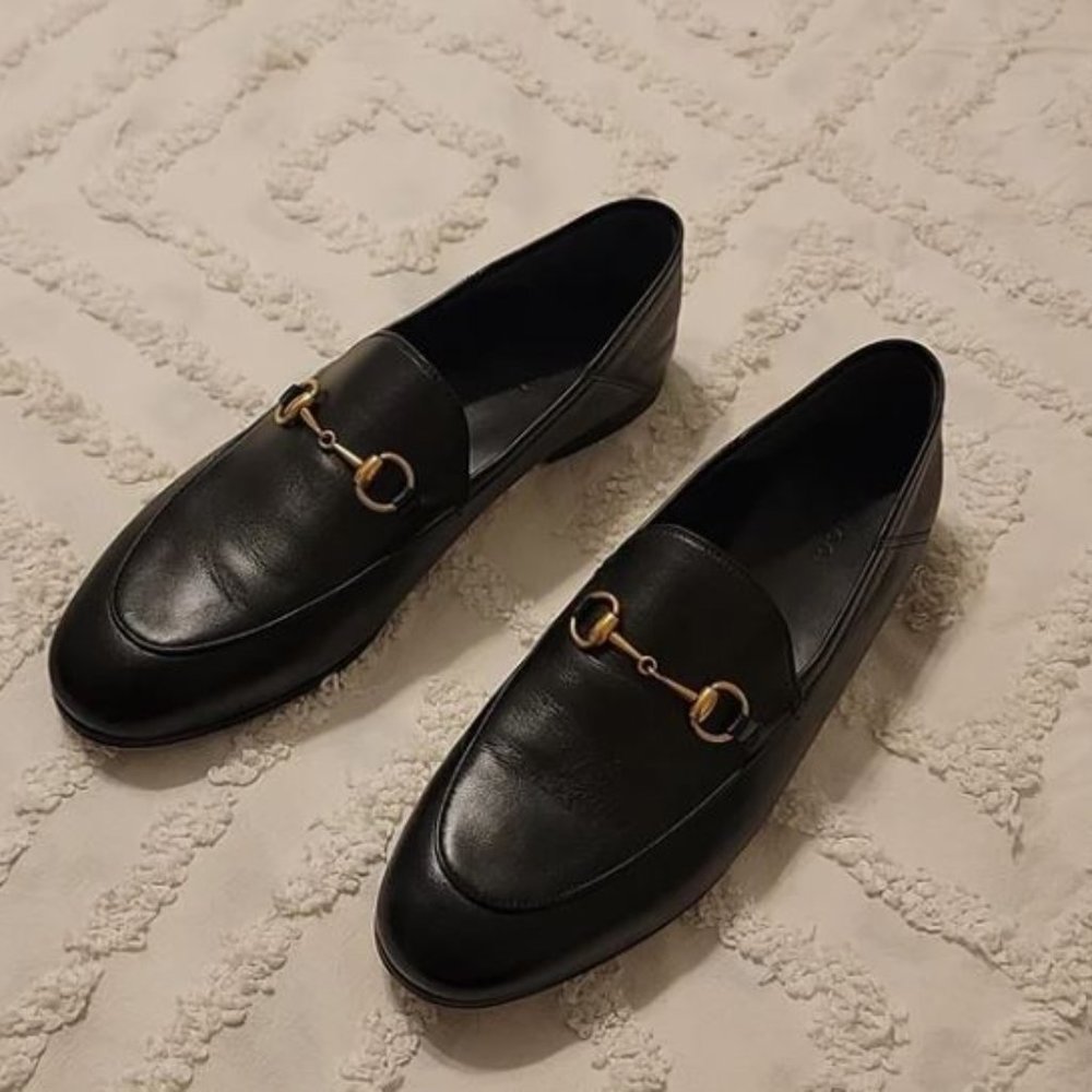 Gucci Leather Horsebit Loafer